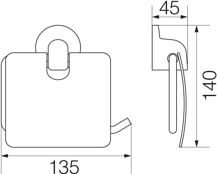 Держатель туалетной бумаги Oscar