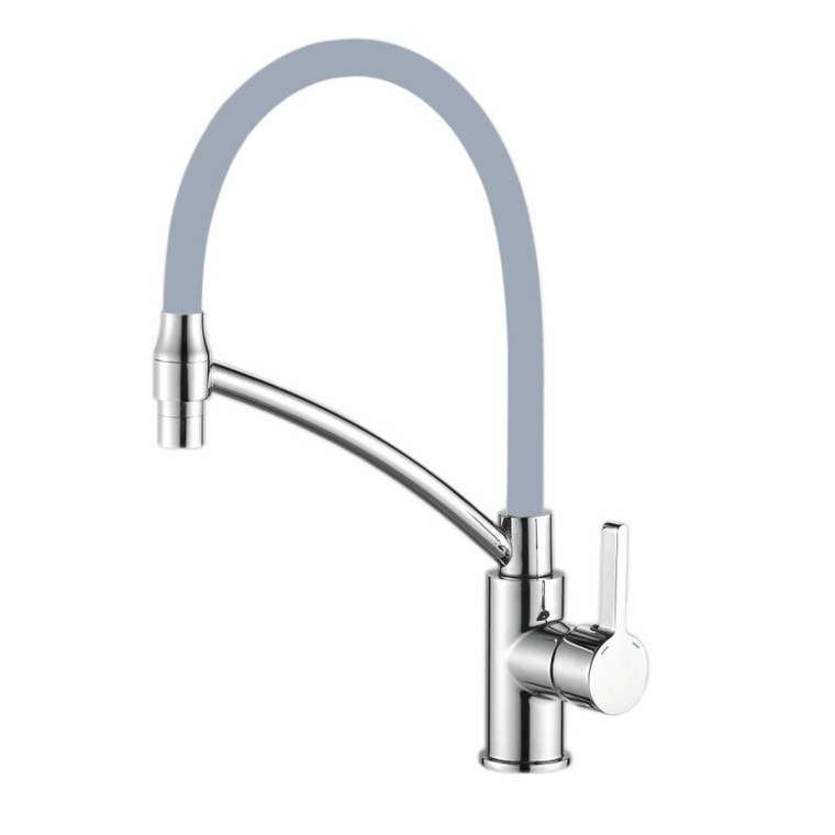 Смеситель для кухни Haiba HB73643-3, серый