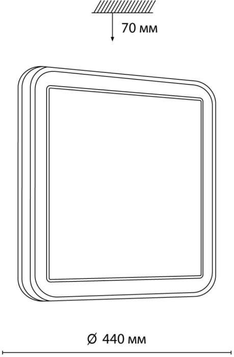 Настенно-потолочный светильник Akuna 7621/DL