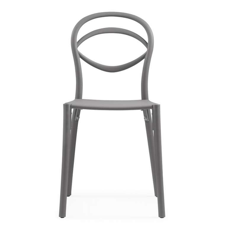Обеденный стул Simple серого цвета