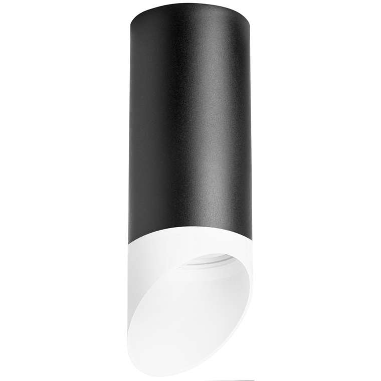 Потолочный светильник Rullo S черно-белого цвета