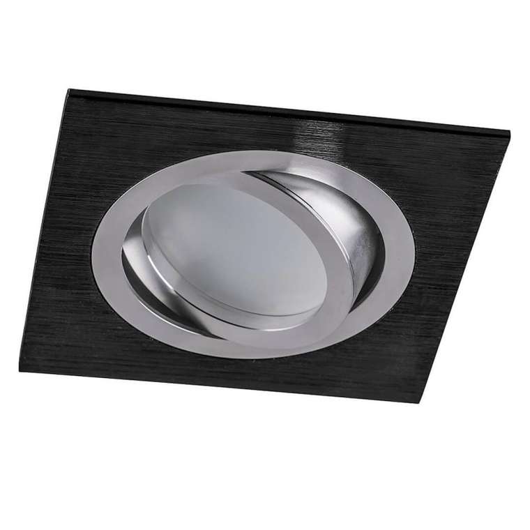 Встраиваемый светильник DL2801 32638 (металл, цвет черный)