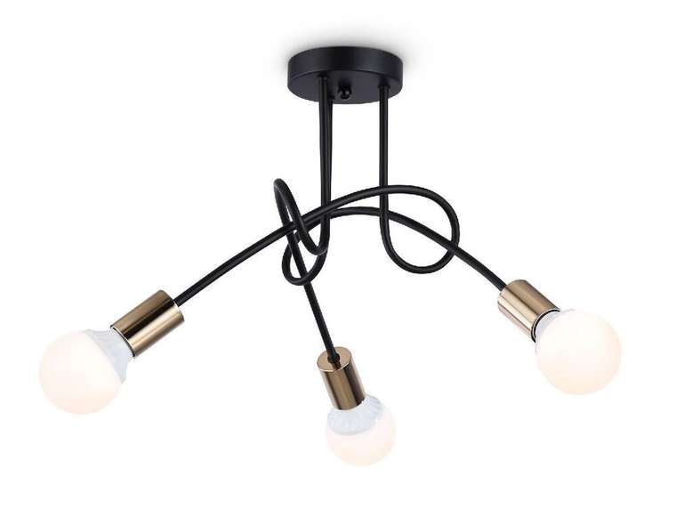 Потолочная люстра Loft TR80415 (металл, цвет черный)