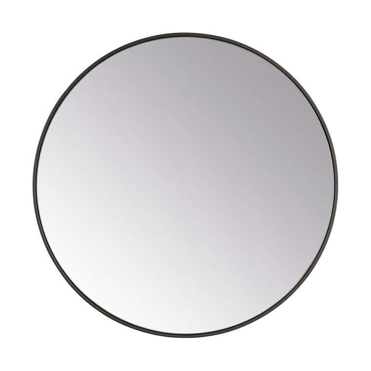 Зеркало настенное Орбита черного цвета