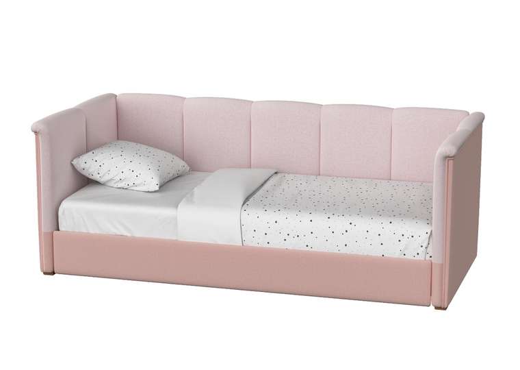 Кровать-диван Bowl 90х200 розового цвета