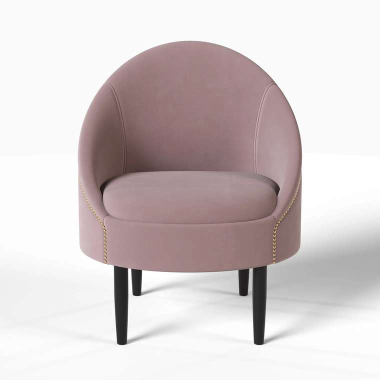 Кресло Мадрид пыльно-розового цвета