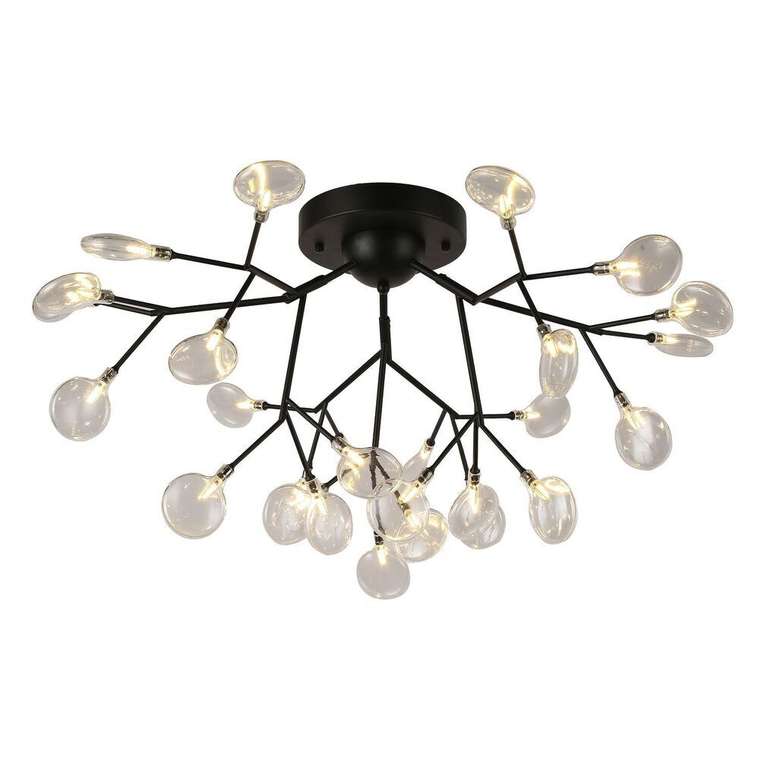 потолочная люстра Skein  металл, акрил 27*G4LED*3W, 4423LM, 3000K, included