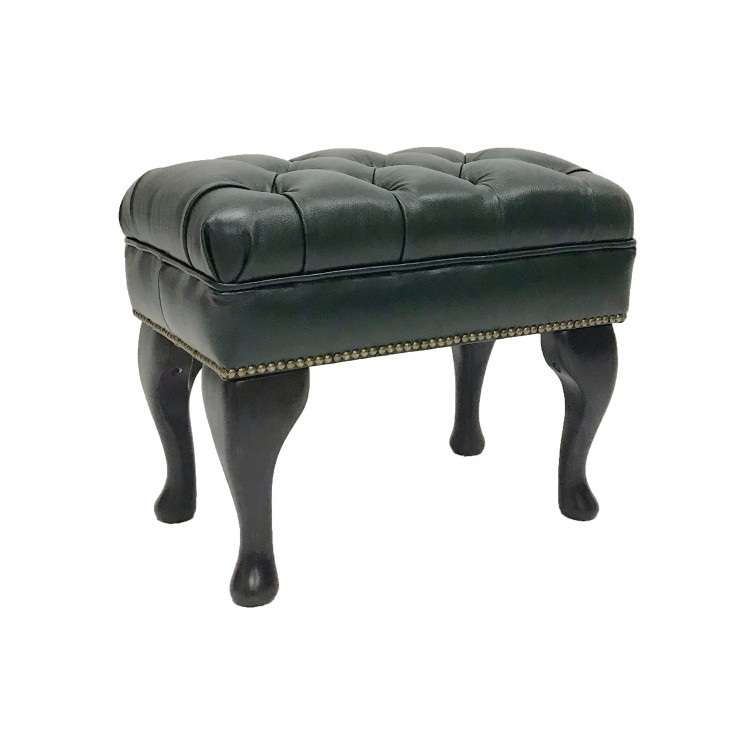 Дизайнерская банкетка Chesterfield черного цвета