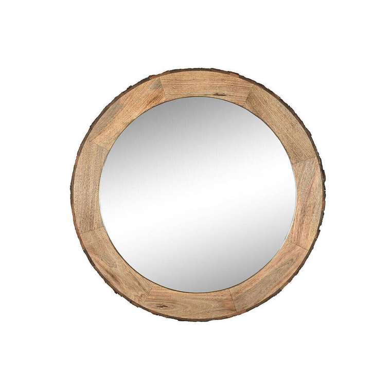 Настенное зеркало Коричневый Alpino 74 x 2 x 74 cm