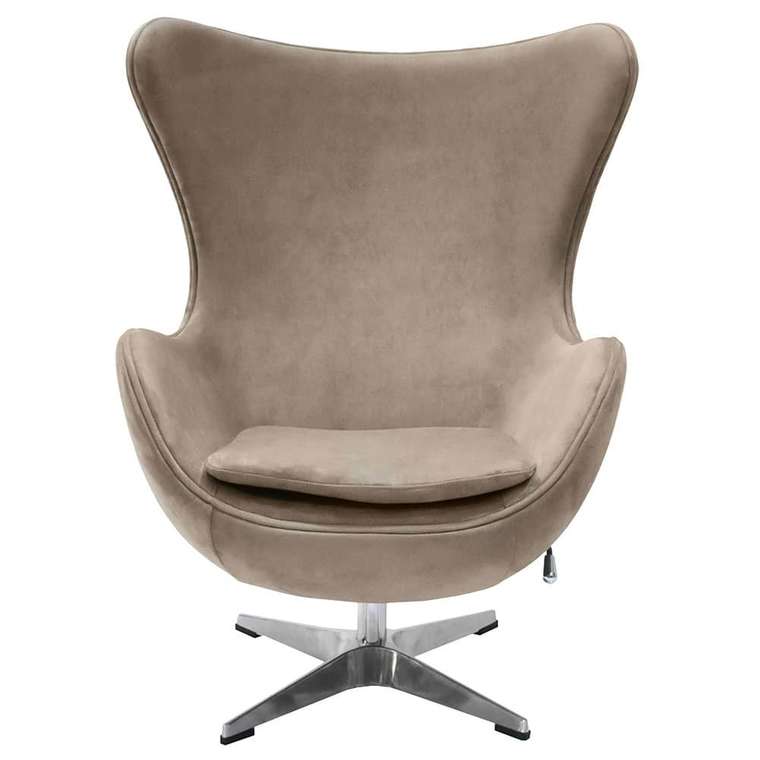 Кресло Egg Chair цвета латте