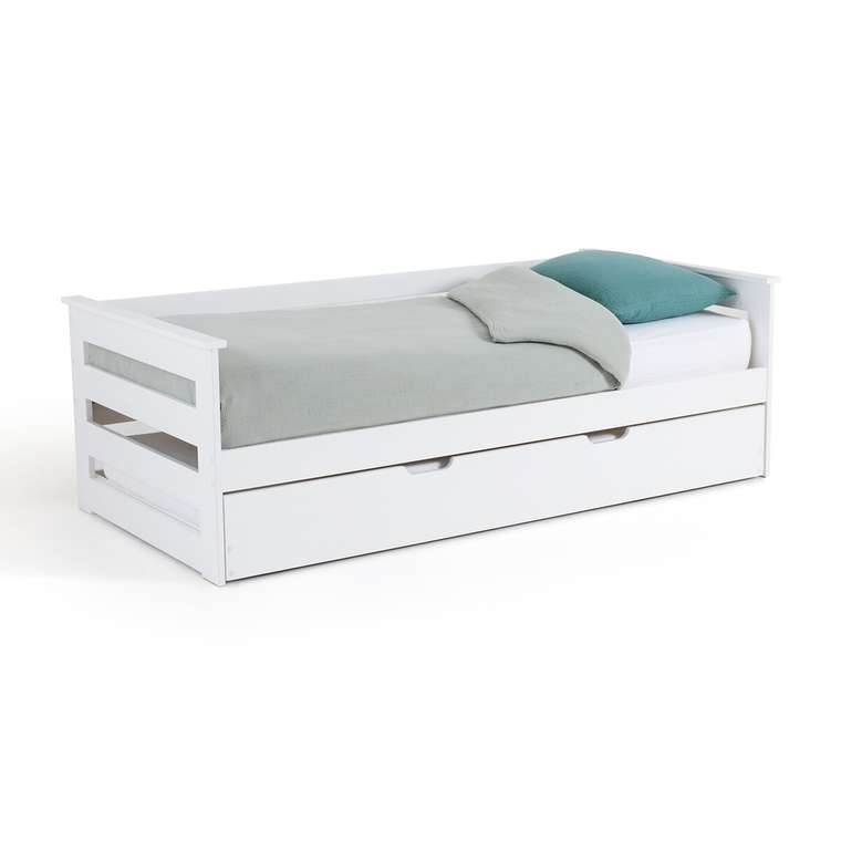 Кровать Ellis 90х190 белого цвета