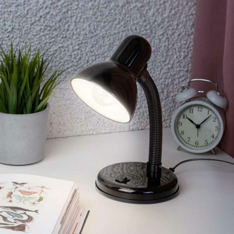 Настольная лампа N-211 Б0035054 (металл, цвет черный)