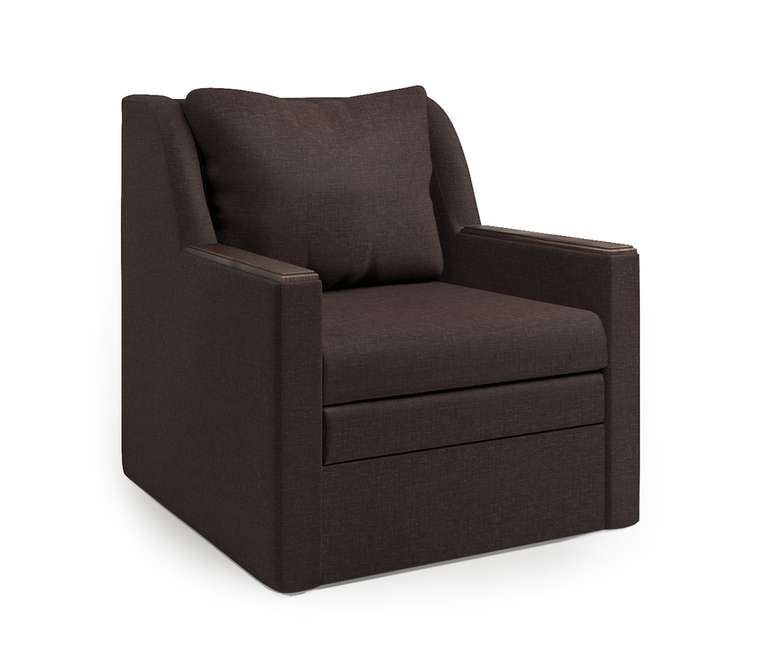 Кресло-кровать Соло шоколадного цвета