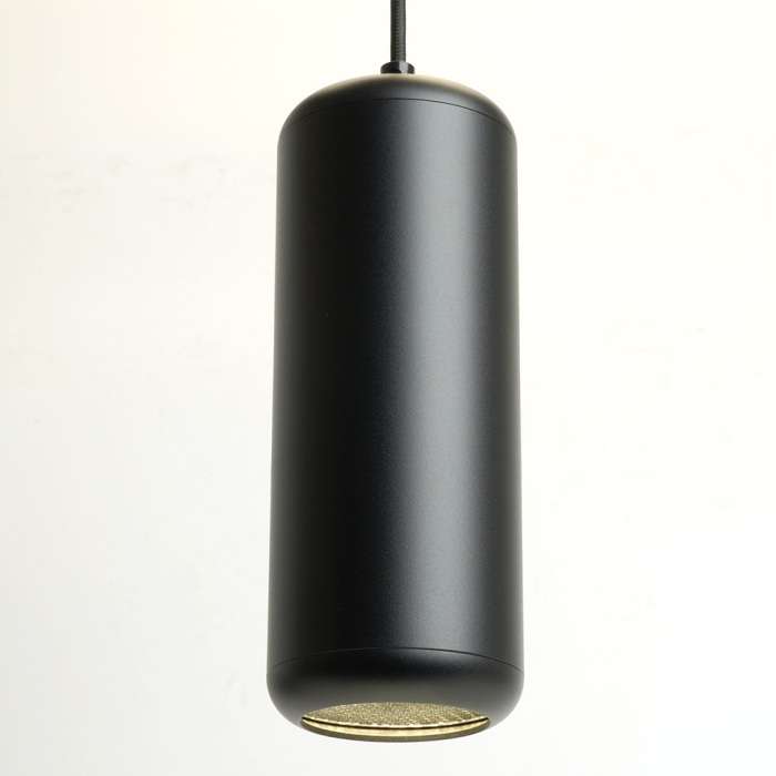 Подвесной светильник Feron HL3658 Barrel ECHO levitation 48403 12W, GX53, чёрный, с антибликовой сеточкой