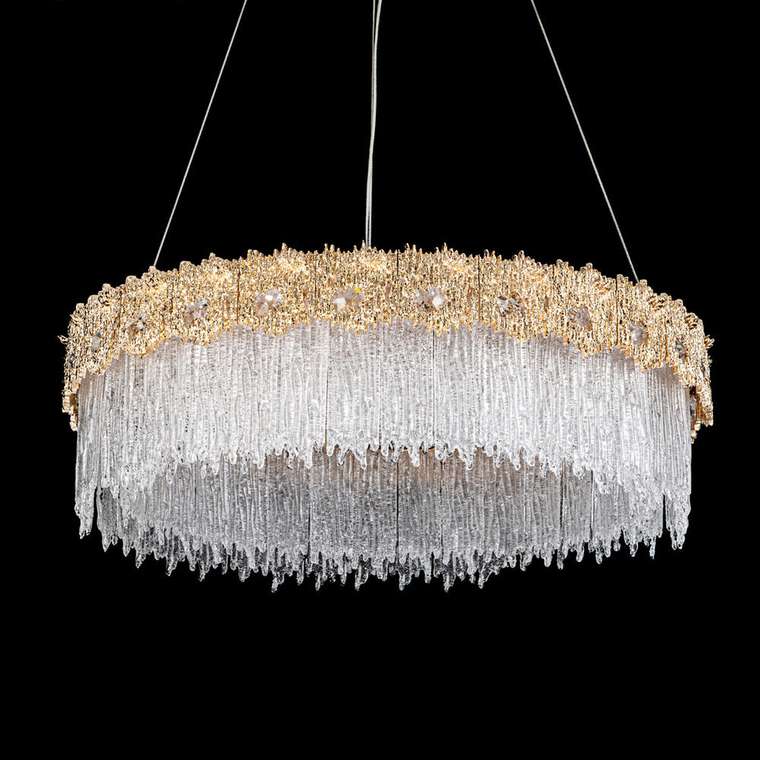 Хрустальная люстра ML.6028.600 GD (хрусталь, цвет прозрачный)