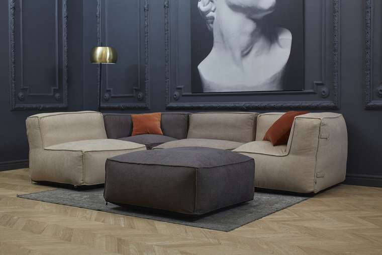 Модульный диван Casual в скандинавском стиле