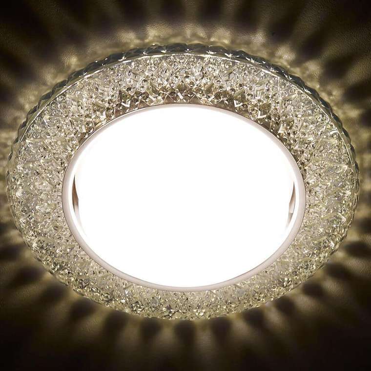 Встраиваемый светильник GX53 LED G298 CL/CLD (пластик, цвет прозрачный)