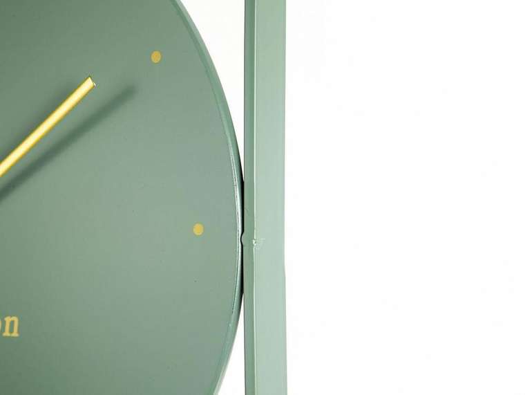 Часы настенные Simple Fashion Aviere зеленого цвета