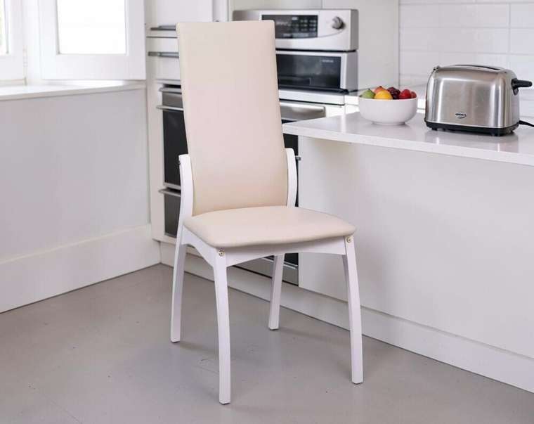 Стул Токио бело-бежевого цвета