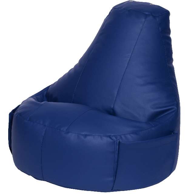 Кресло Комфорт синего цвета