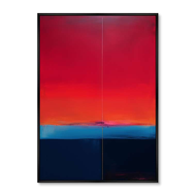 Репродукция картины Landscape Collection, Color eclipse, No 1, 2024г.