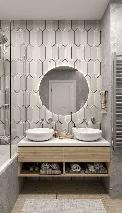 Зеркало Artamp;Max Sanremo 55 с подсветкой