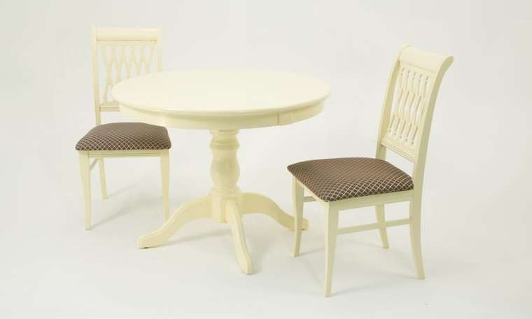 Обеденная группа Брамос D100 цвета слоновая кость