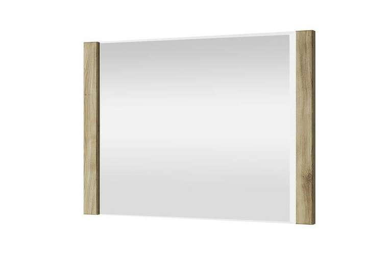 Настенное зеркало Doorset 75х90 в бежевой раме