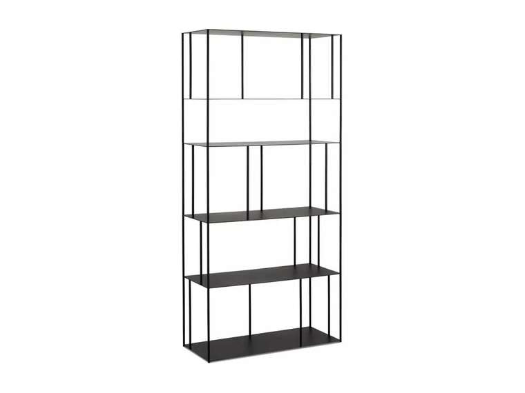 Стеллаж Shelf 182 черного цвета