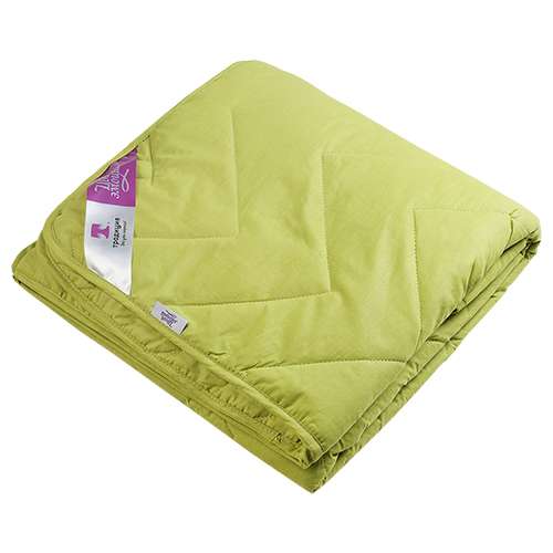 Одеяло 'Цвет эмоций' 100 г., 2,0 спальное, поплин, 100 % хлопок, 'Лайм'