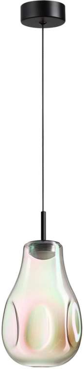 Подвесной светильник Odeon Light Nave 5098/4LB черный/бензиновый/металл/стекло LED 4W 4000K