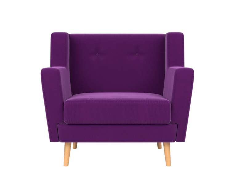 Кресло Брайтон фиолетового цвета