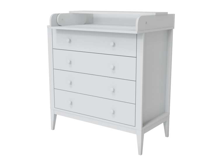 Пеленальный комод Darsi белого цвета