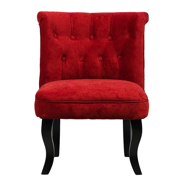 Кресло Dawson Красный Велюр