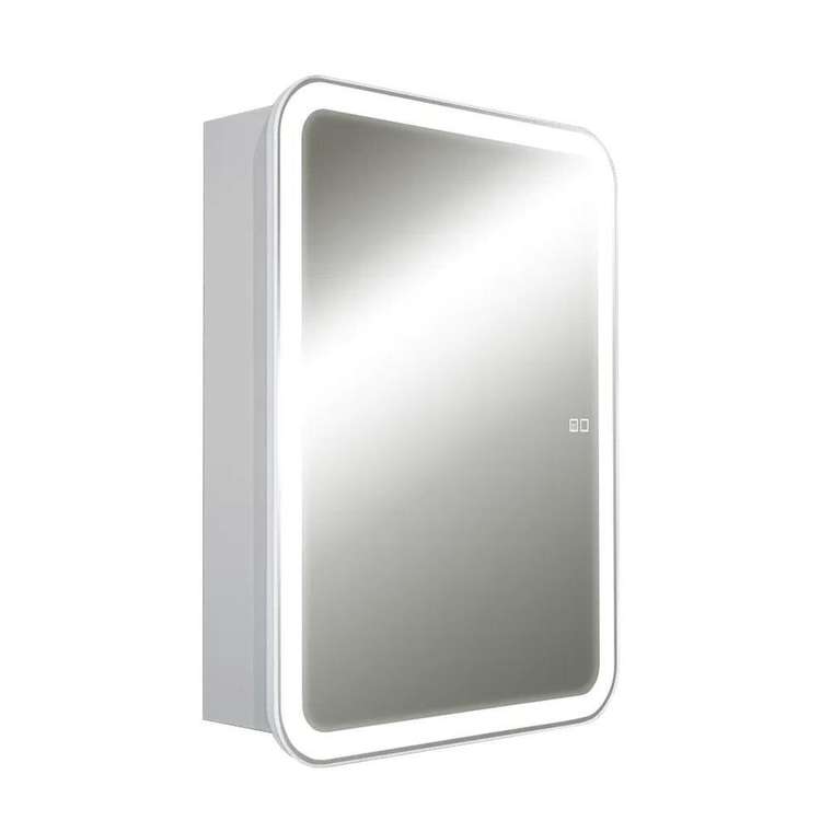 Зеркало-шкаф Silver Mirrors Фиджи - 2 Flip 60 (подогрев, сенсорный выключатель)