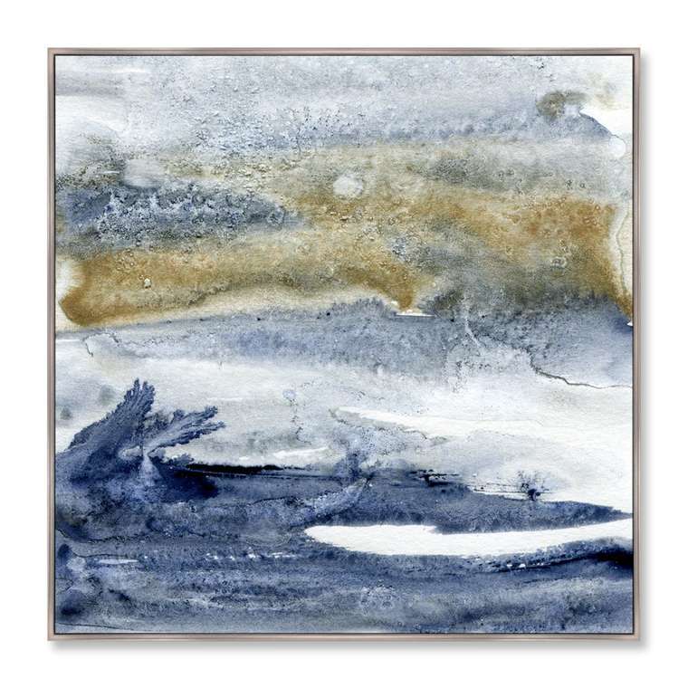 Репродукция картины на холсте Storm waves on the ocean