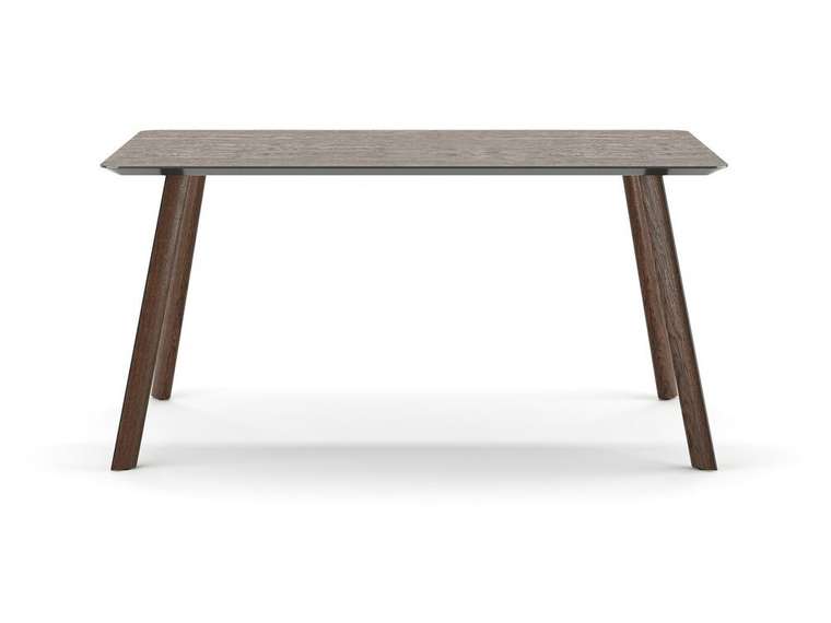 Обеденный стол Brasko 180 коричневого цвета 