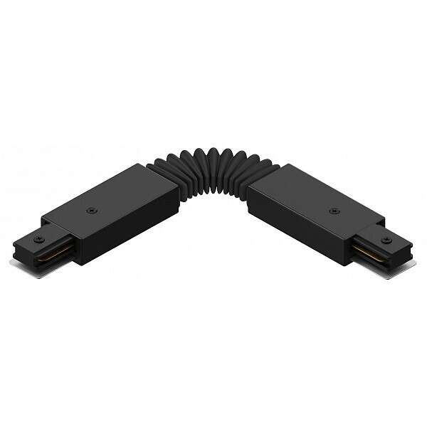 Коннектор гибкий Skylite HSBL_0008 для накладного шинопровода 220В, чёрный