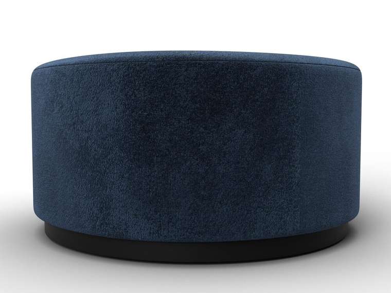 Пуф 005 темно-синего цвета