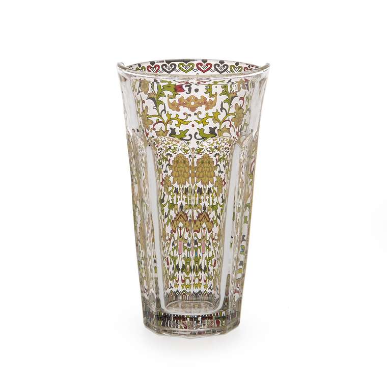 Стакан Seletti Hybrid из стекла с оригинальным рисунком