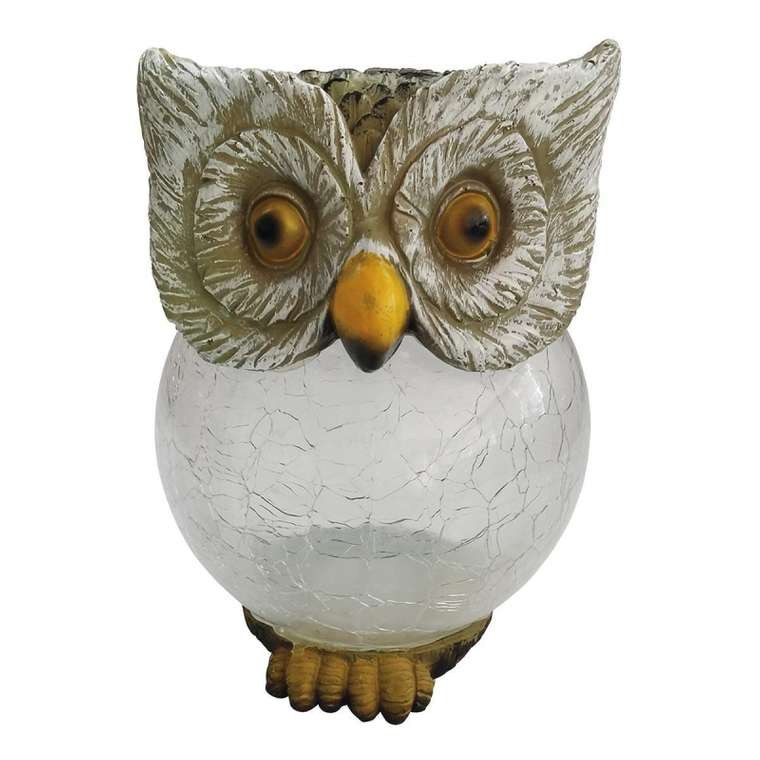 Светильник на солнечных батареях Special USL-S-813/GT160 OWL (стекло, цвет прозрачный)