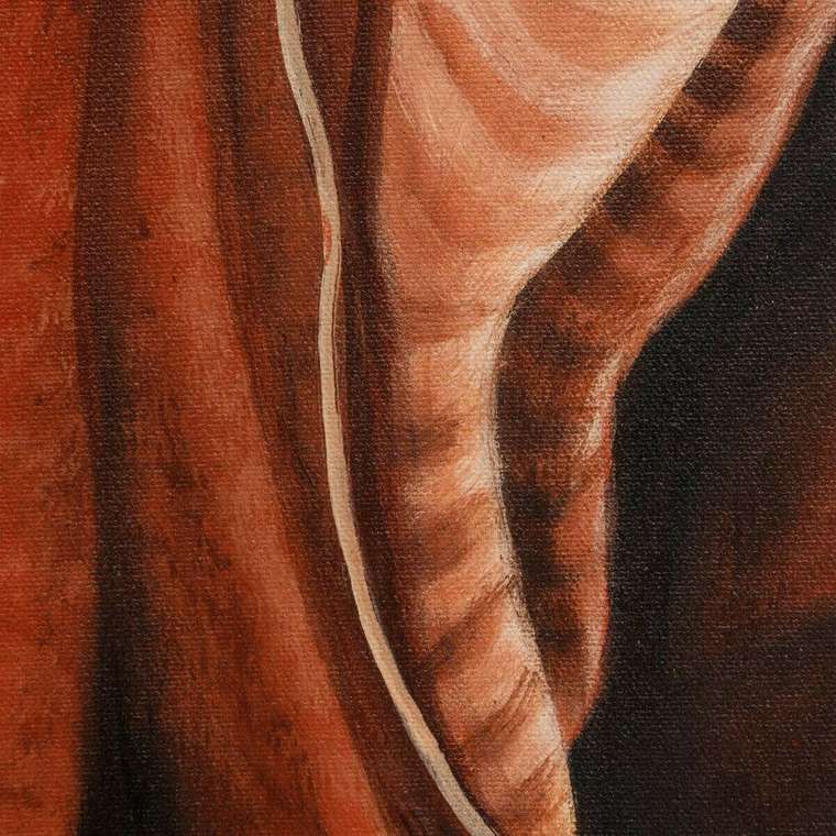 Картина Чёрный Кремовый 100 x 4 x 150 cm