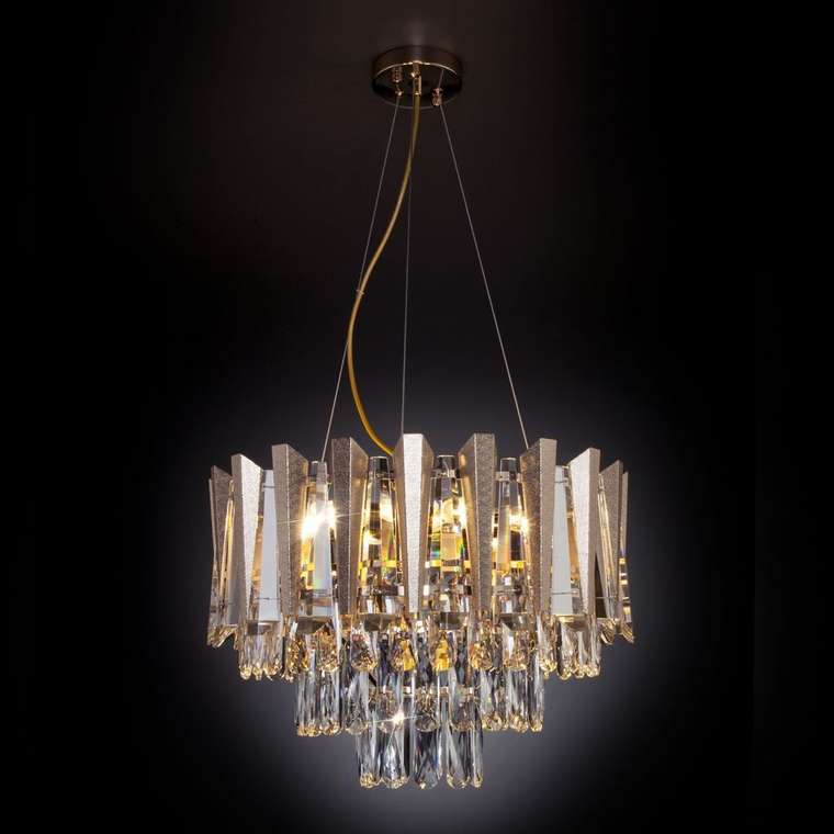 Подвесная люстра с хрусталём 328/6 Strotskis Coda