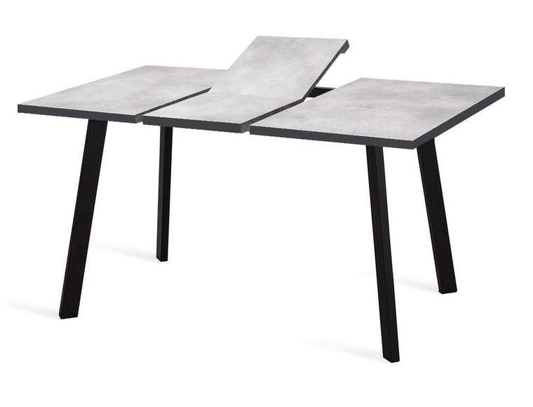Раздвижной обеденный стол DikLine HB140 серо-бежевого цвета