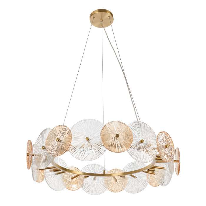 Подвесной светильник Fiona MR2532-9P (стекло, цвет разноцветный)