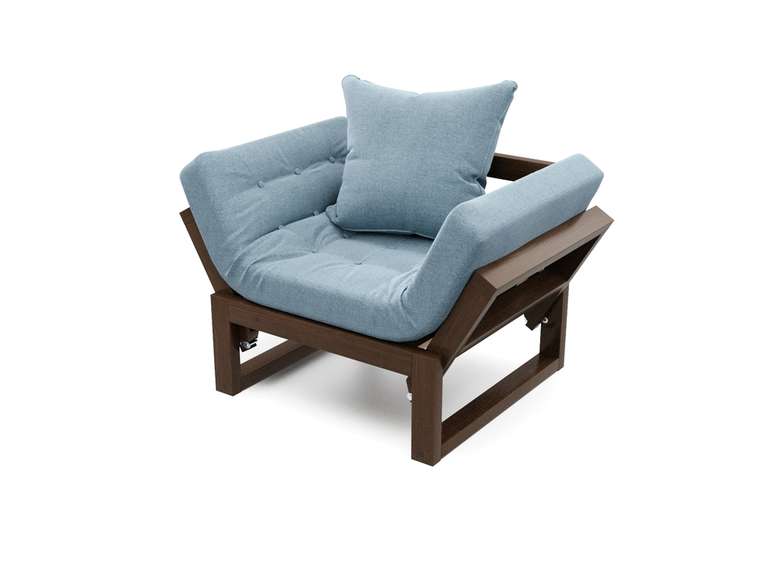 Кресло Амбер голубого цвета