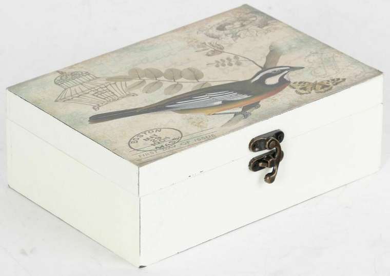 Шкатулка 20х15 бежевого цвета