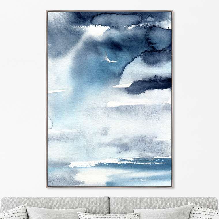 Репродукция картины на холсте Thunderbird flights over the ocean