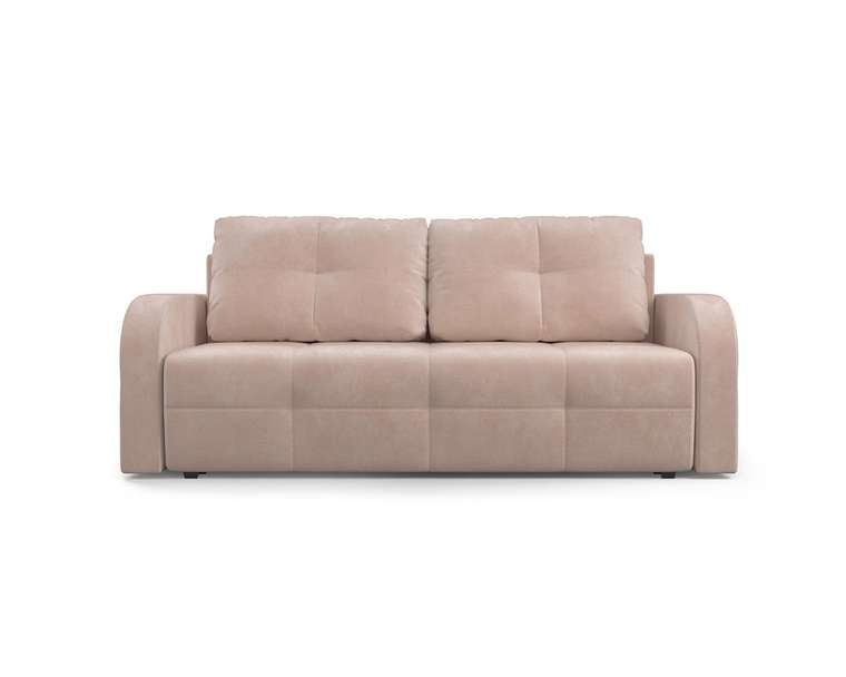 Прямой диван-кровать Марсель 3 бежевого цвета 