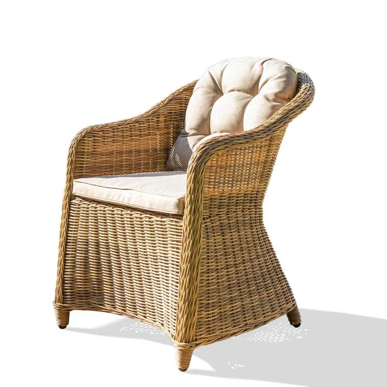 Садовое кресло Ischia пшеничного цвета